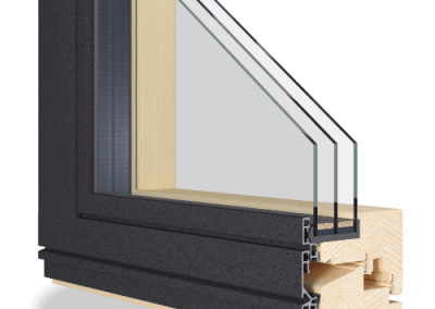Imagen calidad ventana de casas de madera